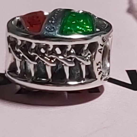 Auth Pandora *RETIRED* Sterling Silver RADIO CITY MUSIC HALL Charm 797549ENMX - Picture 11 of 11